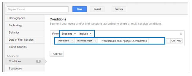 Regular Expression to remove irrelevant hostnames in Google Analytics