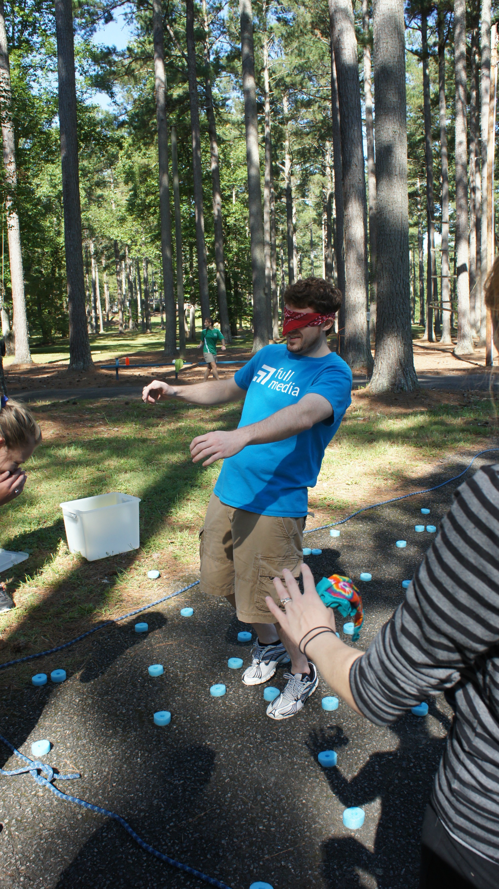 Matthew Blindfolded