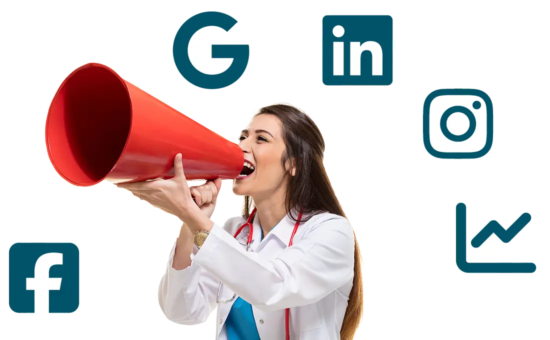 Online Advertising for Healthcare Organizations Graphic
