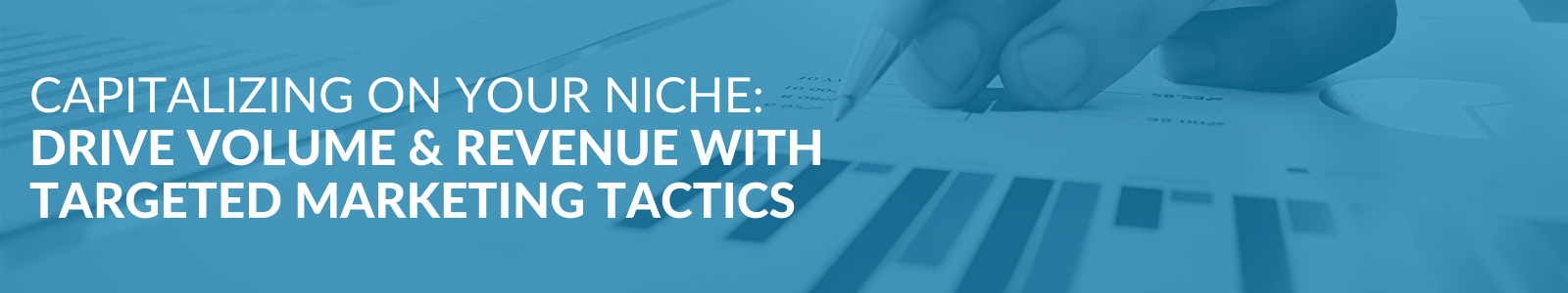 Capitalizing on Your Niche: Drive Volume and Revenue with Targeted Marketing Tactics
