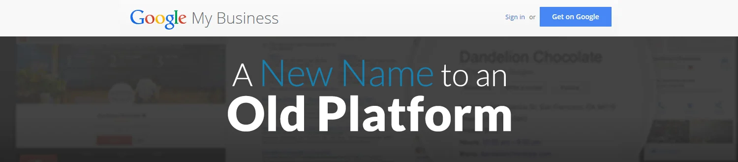 Google My Business – A New Name to An Old Platform