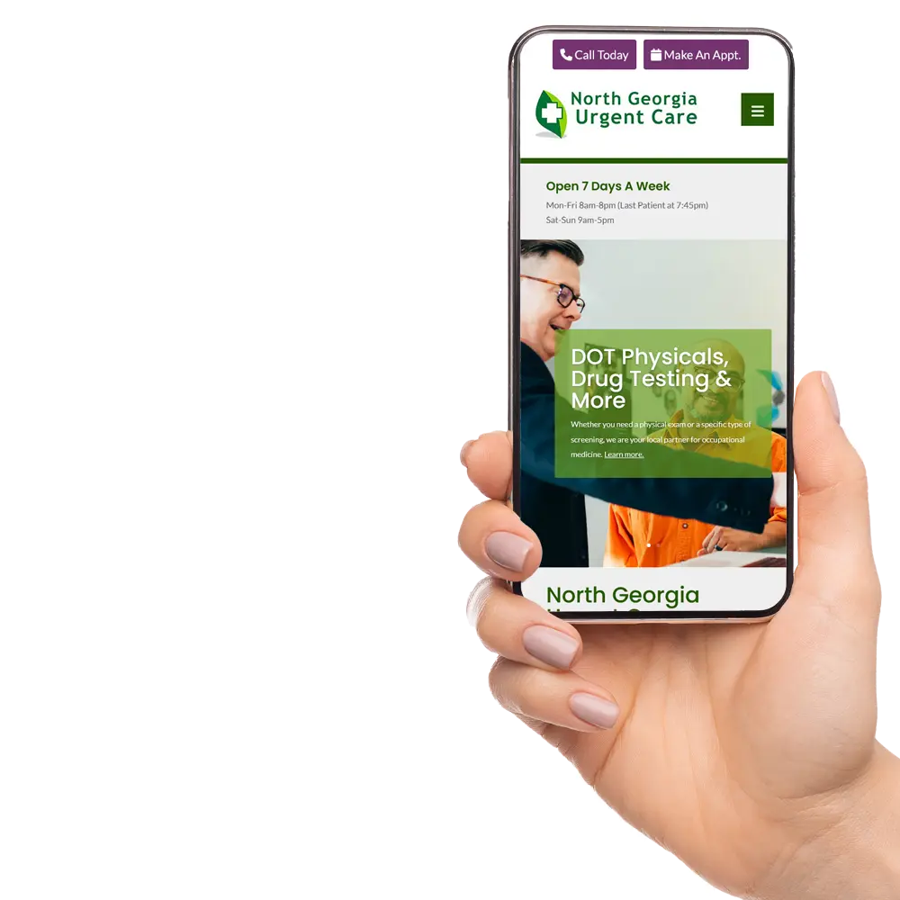 Primary Care Website Design
