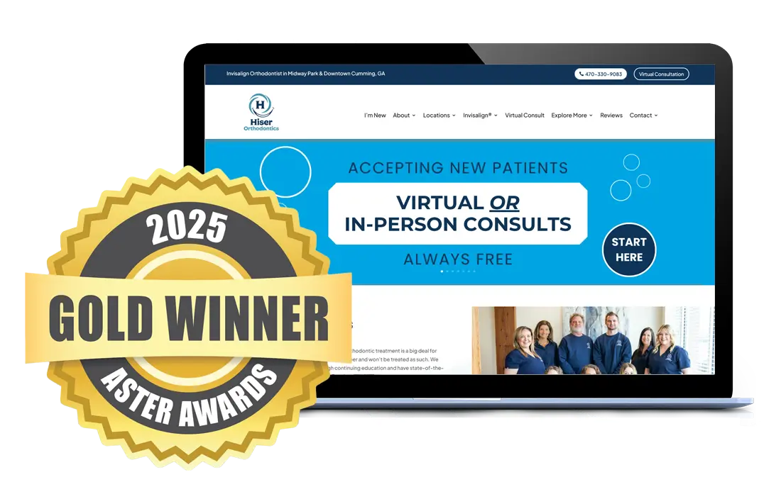 Full Media Earns Two Gold Awards for Website Design in the 2025 Aster Awards