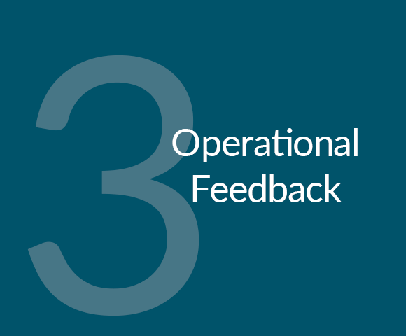 Three Operational Feedback